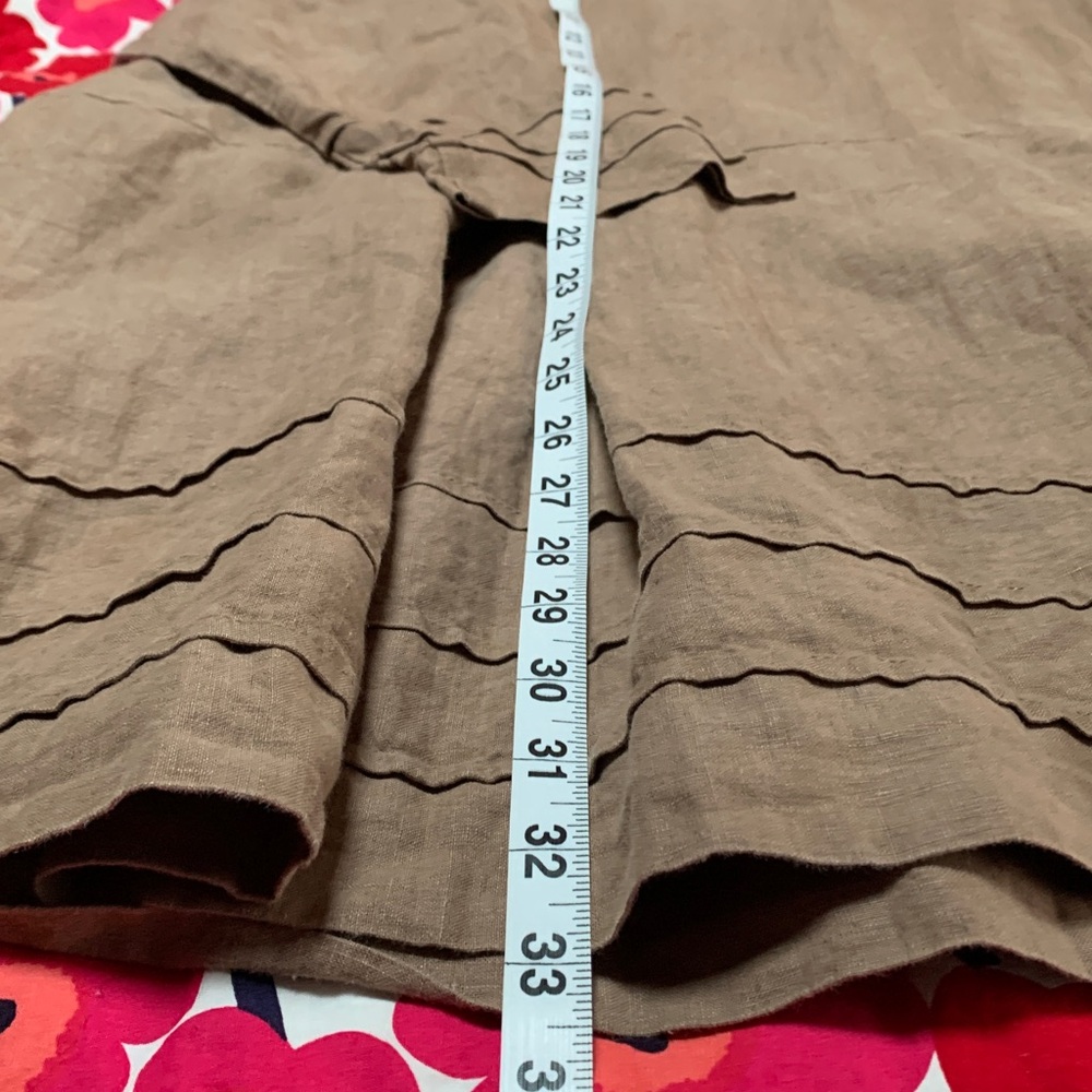 J Morgan Puett vintage linen dress - Picture 5 of 7